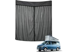 HAMON Auto Hintertür Heckklappe Insektennetz Moskitonetze Ersatz für VW T6 Outdoor Camping Auto Anti-Fliege Net Outdoor Auto Anti-Moskito Net Magnetic Sonnenschutz Net