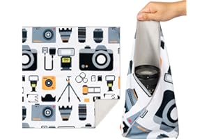 Walking Way Magic Protective Wrap Selbstklebe-Etui Kit Kratzfest Staubdicht Waschbar Tuch für Kameras Objektiv Elektronische und kosmetische Produkte(Camera-Kit, 45 * 45cm)