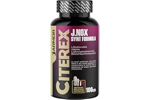 J.ARMOR Integratore Citerex di Jarmor 100 cps da 1300 mg con Arginina Ajinomoto, Citrullina, Lisina e J.Nox Formula Vigore sessuale - Ossido nitrico - Massa muscolare - Rinvigorente