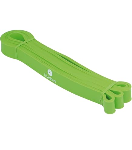 Band élastique Fitness Orange - Résistance 9-25kg - Pour Musculation Et Renforcement - En Latex