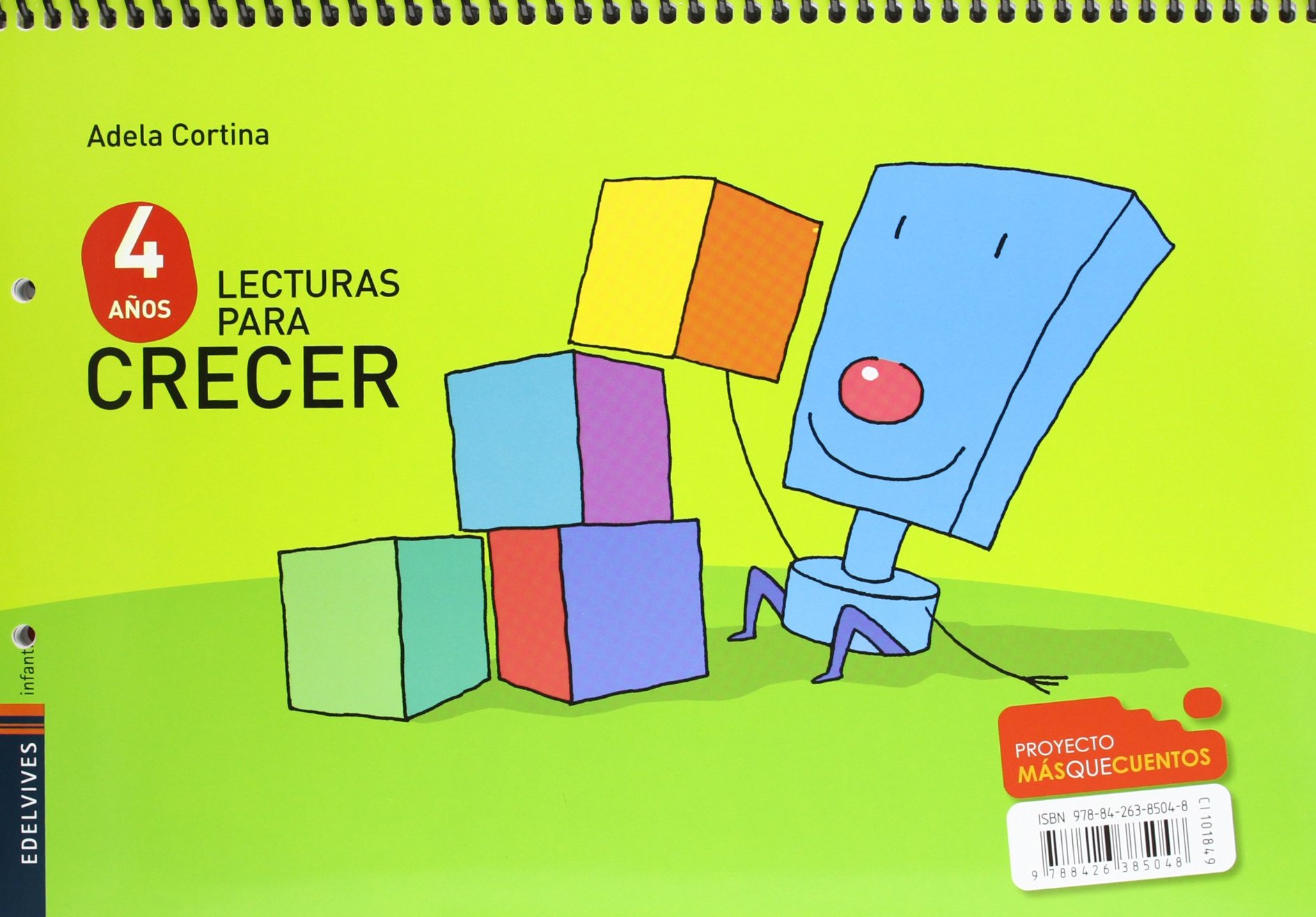 Lecturas para crecer Infantil 4 años