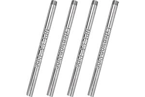DEEFIINE Paquete de 2 tubos de metal resistentes de 3/4 x 30 pulgadas con rosca NPT de 3/4 pulgadas para abrazaderas de tubo
