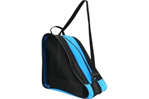 LINGSFIRE Roller Skate Bag, Breathable Ice-Skating Bag Shoulder and Top Handle Oxford Cloth Skating Bag for Women Men and Adults Roller Skate Accessories