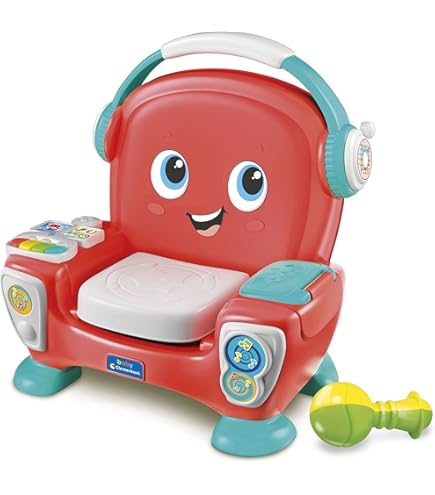 Chicco Rock Band Drum, Muziekinstrumenten voor Kinderen, Elektronisch Evolutionair Kinderdrumstel met 4 Muziekgenres en Lichteffecten van 1-4 Jaar (Italiaanse versie