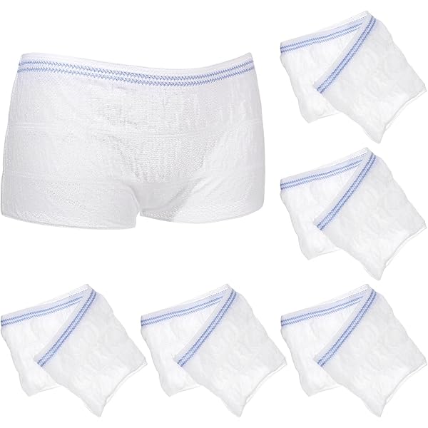 Net Stretch Pants Knickers Mesh Medium x5 pairs Incontinence Fixing