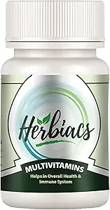 Herbiacs Multivitamins Dietary Supplement Capsules, Pack of 60 Capsules