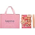 kapimo Fancy Hair Clips For Baby Girls Toddlers Assorted Stylish Fashion Hair Accessories 18 Pcs Gift Set Box (Peach)
