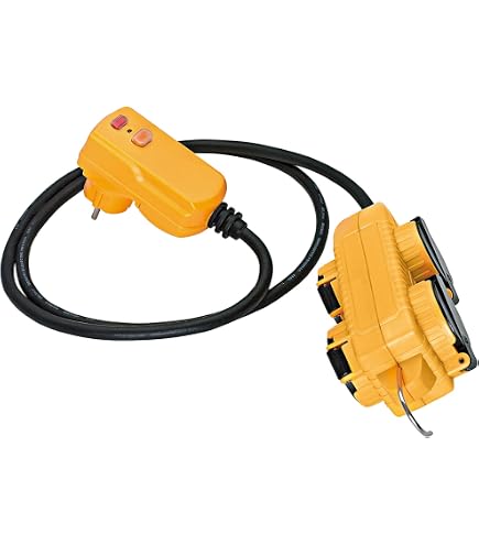 Disjoncteur Différentiel Brennenstuhl BDI-A 2 30 - IP54 - 230V - Protection Portable Extérieur