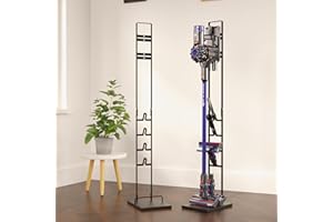 PICKPIFF Soporte Estable para aspiradora, Accesorio Compatible con aspiradora inalámbrica Dyson V15 V12 V11 V10 V8 V7 V6 Marco de Almacenamiento de Metal