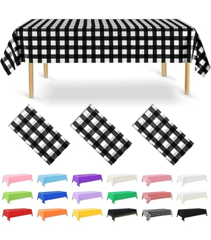 Table Label Antraciet Gestreept Tafelkleed