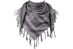 FREE SOLDIER DARMOWA SOLDIER Scarf Military Shemagh Taktyczna Desert Keffiyeh Head Neck Scarf Arab Wrap with Tassel 100 x 100 cm