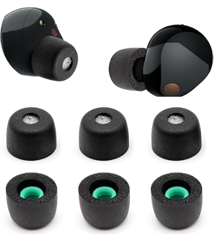 Embouts En Silicone Pour écouteurs Sony - Lot De 4 Paires Tailles M, Compatibles 1000XM5, 1000XM4, Etc.