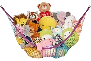 Lilly's Love Teddy Hammock - Toy Storage for Soft Stuffed Animals - (Rainbow)