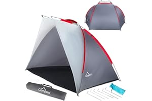 Campela Namiot plażowy, namiot rzucany, muszla, ochrona przed promieniowaniem UV, ochrona przed słońcem, plaża (CA0011C)