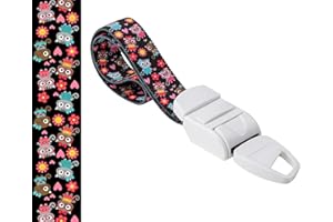 ROLSELEY PROFESSIONNEL Garrot tourniquet à libération rapide et lente - idéal pour les médecins et les infirmiers - Motif noir avec des chats/chatons