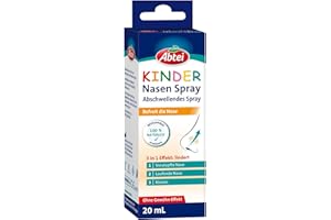 ‎ABTEI Abtei Kinder Nasen Spray - abschwellendes Nasenspray für Kinder aus 100% reinem Meerwasser - wirkt in 2 Minuten, gut verträglich, ohne Gewöhnungseffekt - 1 x 20 ml
