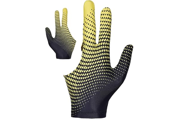 Biljardhandskar - Cue Control-handskar, Andningsbar Stretch-tygdesign, Smooth strokes Performance-utrustning, Precision Grip Pooltillbehör