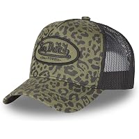 Von Dutch Trucker-Kappe – Verstellbare Graffiti-Cap Für Damen & Herren (schwarz)