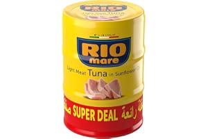 Rio Mare Tuna In Sunflower Oil Pack of 3 x 160g - Delicious With Sandwich
