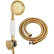 Gebürstetes Nickel 2-in-1 Handbrause Set – Hochdruck Duschkopf Mit 7,2 Zoll & 59 Zoll Schlauch