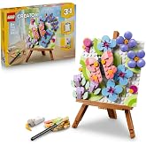 LEGO Creator 3&rsquo;&uuml; 1 arada &Ccedil;i&ccedil;ekli Tablo 31390-8+ Yaş i&ccedil;in &Ccedil;er&ccedil;eve veya Palet ve Resim Olabilen Oyuncak Yapım Seti (348 Par&ccedil;a)