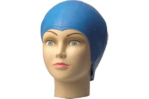 COMAIR GERMANY Comair 3040025 Strähnenhaube mit Lochstanzung, blau