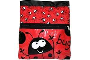 Bugzz Childrens Lady Bug Kit Bag Ladybird Backpack