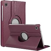 Microsonic Samsung Galaxy Tab S10 Lite i&ccedil;in Kılıf 360 Rotating Stand Deri Mor [Galaxy Tab S10 Lite ile Uyumlu Kılıf - Mor]