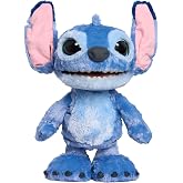 Just Play Disney Ultimate Stitch &ndash; Fonksiyonel Pel&uuml;ş Hayvan, 100+ G&uuml;r&uuml;lt&uuml; ve Tepki, 3 Yaşından İtibaren, 43 cm, Etkileşimli, 