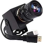 SVPRO 4K Webcam Dual HDMI/USB Interface, Manual Zoom, CS Lens 0.2-12mm Close-up, Industrial CMOS IMX415 Machine Vision Camera