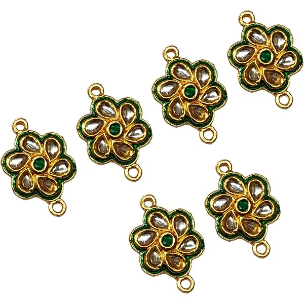 1 Box Alloy Enamel Rhinestones Bees Pendants Charms For Jewelry Crafts Making EB