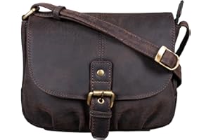 STILORD 'Iris' Petit Sac à Main en Cuir pour Femme - Sac Bandoulière Vintage pour Sorties, Fêtes & Quotidien - Sac en Cuir Véritable