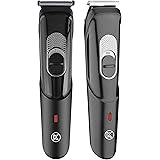 Kubra KB-2029 Hair Trimmer For Men/Beard Trimmer For Men, Black | All Body Trimmer | USB Charging | 45-Minute Runtime, 4 Trim