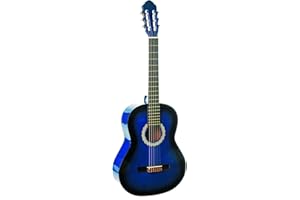 Eko GUITARS - CS-10 BLUE BURST Chitarra Classica Serie Studio, Colore Blue Burst