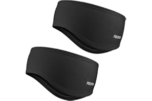 PROPOG Diadema Mujer Hombre Invierno, 2 Piezas Orejeras Frio Mujer Térmico Diademas Winter Resistente Viento Headband Accesorios Correr Senderismo Andar Bicicleta