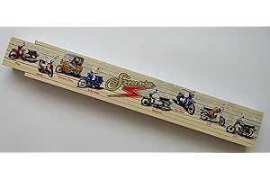 VIELESGUENSTIG-2013 Zollstock Gliederstab Meterstab 2m Simson Moped DDR Star Spatz Duo Schwalbe Habicht Sperber S50 S51