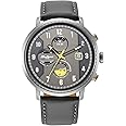Titan Octane-Aerobatics Collection Analog Black Dial Men's Watch-1857KL01/NR1857KL01 Genuine Leather, Gray Strap