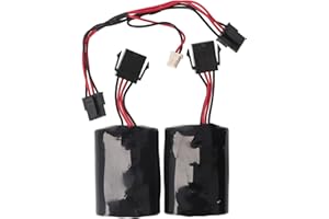 ACCUCELL Lot de 2 batteries de mémoire 3,6 V 7000 mAh remplace Visonic 103-304742-2