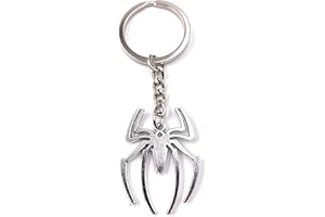 Onwomania - "Anhänger Spinne Spider Lange Beine Schlüsselanhänger - Metall Glücksbringer ideal als Geschenk z.B. für den besten Freund, die beste Freundin, Mama - Für Männer, Frauen & Kinder