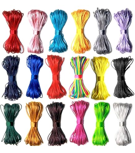 DOITEM 45 Couleurs Faux Fils En Daim 2.6mm X 1 M Multicolore