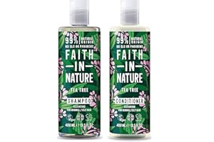 Faith In Nature Tea Tree Shampoo and Conditioner Duo Pack