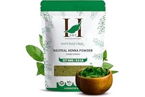H&C HERBAL INGREDIENTS EXPERT H&C Neutral Henna Powder /Colorless Henna (Cassia Obovata) - 227G | For Conditioning Your Hair Without Coloring.