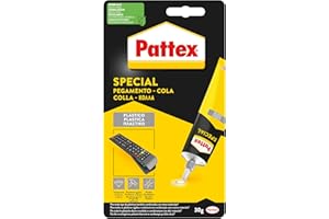 Pattex 1479384 Pegamento para plástico transparente, resistente al agua, 1 x 30gr