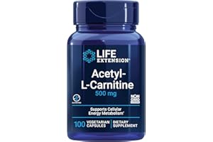 ‎LIFE EXTENSION Life Extension Acetyl-L-Carnitin, 500 mg - 100 vKapseln