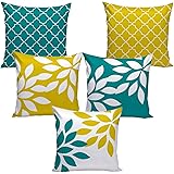 AEROHAVEN™ Set of 5 Decorative Hand Made Velvet Throw/Pillow Cushion Covers - CC-60 - (24 inch x 24 inch)