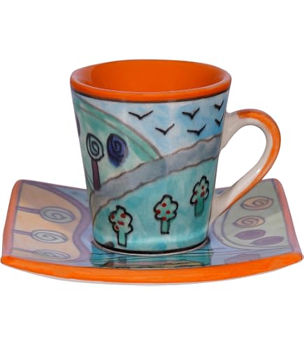 Tazza Gmundner Traunsee Espresso For You Gourmet - Fatta A Mano In Austria - 100% Lavabile In Lavastoviglie