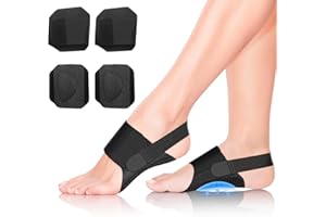 ZYLUNIY Fußgewölbe-Bandagen für Plantarfasziitis, Fußgewölbestütze für Plantarfasziitis & Plattfuß, Atmungsaktiv Plantarfasziitis Bandage, Fußgewölbestütze Verstellbare Frauen Männer, für Sport & Alltag