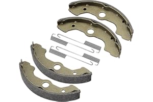 ZICOO Front Left&Right Brake Shoes for Honda Fourtrax 300 TRX300FW 4x4 Rancher 350 400 TRX350 TRX400 TRX450 Foreman Rubicon 500 TRX500 FA Rincon 650 TRX650