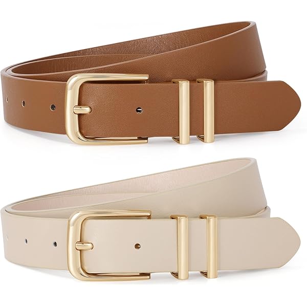 3.1 Cm Leren Riem Goud Gesp Riemen Voor Dames Online | Gratis Bezorging Voor De Meeste Dames Ratelriem Leren