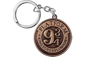 PalProt Magical Harry Potter 9 3/4 Keychain - Premium Metal Design with Exquisite Craftsmanship and Multifunctional Use, Nice Gift for Fans!